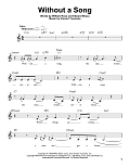Without A Song