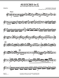 Allegro in G - Violin 2