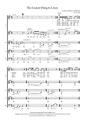 The Closest Thing To Crazy (arr. Richard Salt)