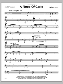 A Piece Of Cake - 2nd Bb Trumpet 