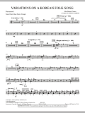 Variations on A Korean Folk Song - Percussion 1