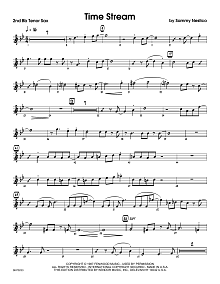 Time Stream - 2nd Bb Tenor Saxophone 