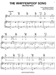 The Whiffenpoof Song (Baa! Baa! Baa!) 