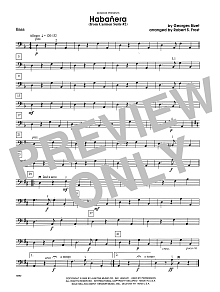 Habanera (from Carmen Suite #2) - Bass 