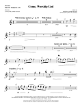 Come, Worship God - Alto Sax (sub. Trumpet 2-3)