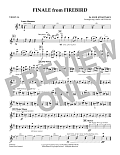 Finale from Firebird (arr. Jamin Hoffman) - Violin 1A