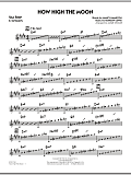 How High The Moon - Eb Solo Sheet