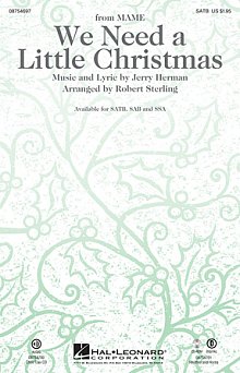 We Need A Little Christmas (With "We Wish You A Merry Christmas") - Full Score 