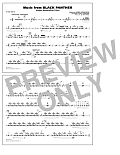 Music from Black Panther (arr. Matt Conaway) - Snare Drum