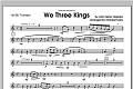 We Three Kings - Trumpet 1