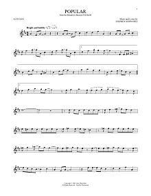 Popular (from Wicked) 