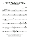 Fanfare And Concertato on "All Hail the Power of Jesus' Name" - Timpani