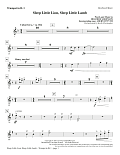Sleep Little Lion, Sleep Little Lamb - Bb Trumpet 1