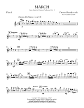 March from Suite for Variety Orchestra, No. 1 - Flute 1