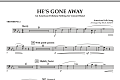 He's Gone Away (An American Folktune Setting for Concert Band) - Trombone 2
