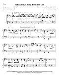 Holy Spirit, Living Breath of God - Piano