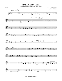Hakuna Matata (from The Lion King) 
