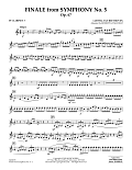 Finale from Symphony No. 5 (arr. Robert Longfield) - Bb Clarinet 3