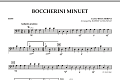 Boccherini Minuet - Bass
