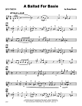 A Ballad For Basie - 2nd Bb Tenor Saxophone