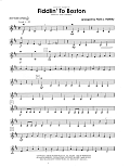 Fiddlin' To Boston (based on "Goin' To Boston") - Violin 3 (Viola Treble Clef)