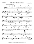 The Rose that Bare Jesu - Bb Clarinet 2