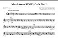 March from Symphony No. 2 - Baritone T.C.