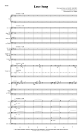 Love Song - Full Score