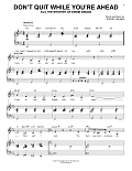 Don't Quit While You're Ahead (from The Mystery of Edwin Drood)