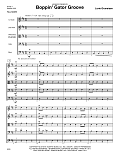 Boppin' Gator Groove - Full Score