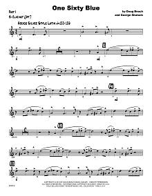 One Sixty Blue - Bb Clarinet 