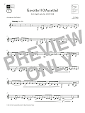 Gavotte II (from English Suite No. 3)  (Grade 2 List A1 from the ABRSM Clarinet syllabus from 2022)