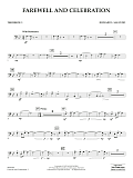Farewell and Celebration - Trombone 3