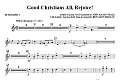 Good Christians All, Rejoice! - Bb Trumpet 2