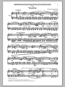 Vocalise 