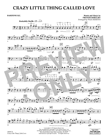Crazy Little Thing Called Love (arr. Paul Murtha) - Baritone B.C. 