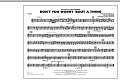Don't You Worry 'Bout A Thing - F Horn