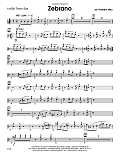 Zebrano - 1st Tenor Saxophone