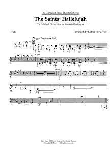 The Saints' Hallelujah - Tuba 