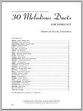 30 Melodious Duets