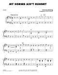My Horses Ain't Hungry - Percussion