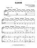 Clocks (arr. Phillip Keveren)