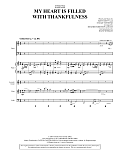 My Heart Is Filled with Thankfulness - Full Score