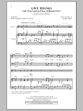 Give Thanks (arr. Vicki Tucker Courtney)