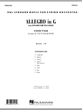 Allegro in G - Full Score