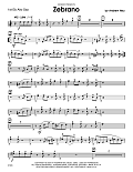 Zebrano - 1st Eb Alto Saxophone