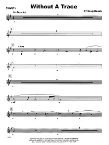 Without A Trace - 2nd Bb Trumpet 