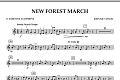 New Forest March - Eb Baritone Saxophone