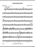 Continuum - Percussion 1
