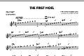 The First Noel - Eb Solo Sheet
